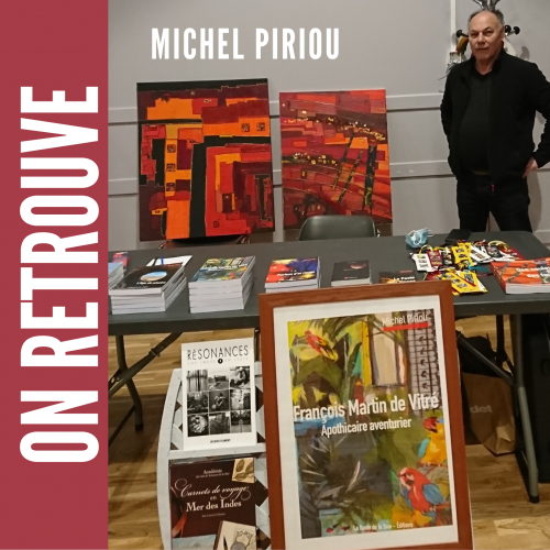 Michel Piriou, salon, Quimperlé, livres, art, poésie, roman