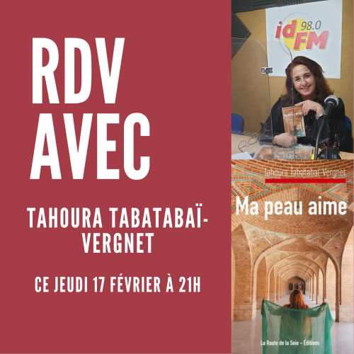Tahoura Tabatabaï-Vergnet, poésie, radio, livre, voix, art